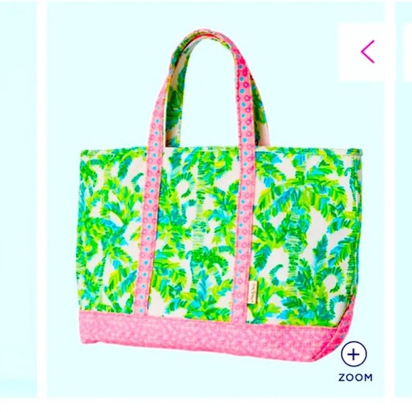 NWT Lilly Pulitzer Mercato Tote - Picture 1 of 4
